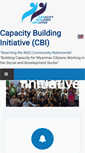 Mobile Screenshot of cbimyanmar.org